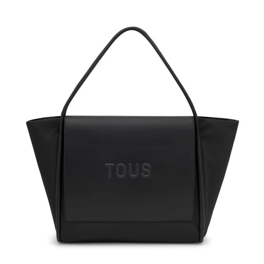 Large black Tote bag TOUS Silhouette Soft