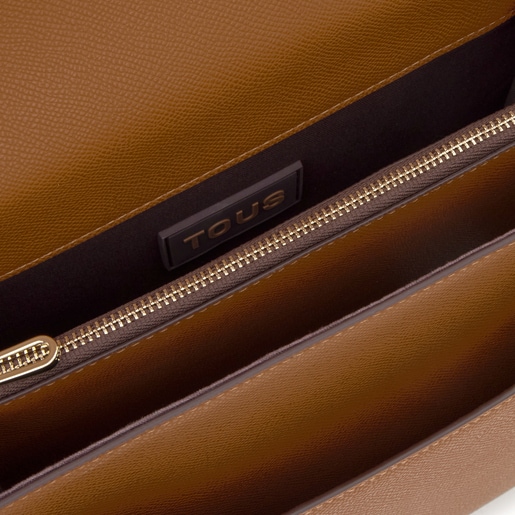 Medium camel-colored Audree Crossbody bag TOUS Brenda