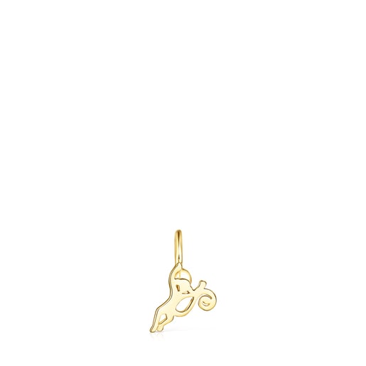 Earcuff mono con baño de oro 18 kt sobre plata Save