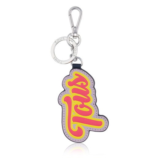 Multicolored Tous Tribe Logo key ring