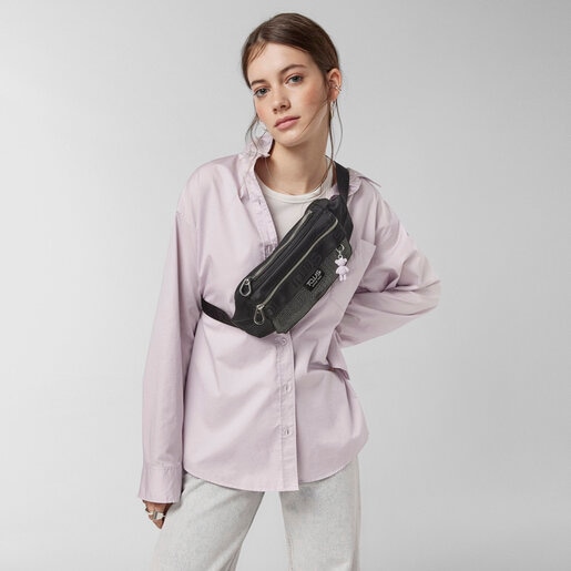 Поясная сумка Ina черного цвета