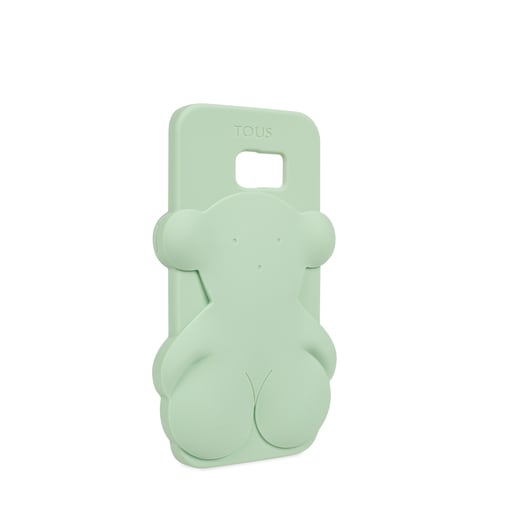 Funda de móvil Samsung Galaxy S7 Edge Rubber Bear en color verde