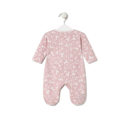Baby playsuit in KaosP pink
