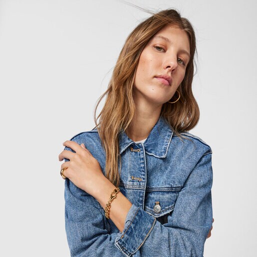 Bracelet TOUS Chain en Vermeil