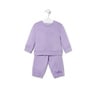 Baby outfit in Classic lilac