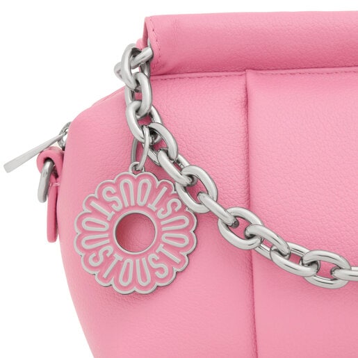 Malá tmavě růžová Crossbody kabelka TOUS Jane