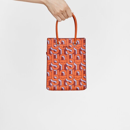 オレンジのミニバッグ TOUS MANIFESTO