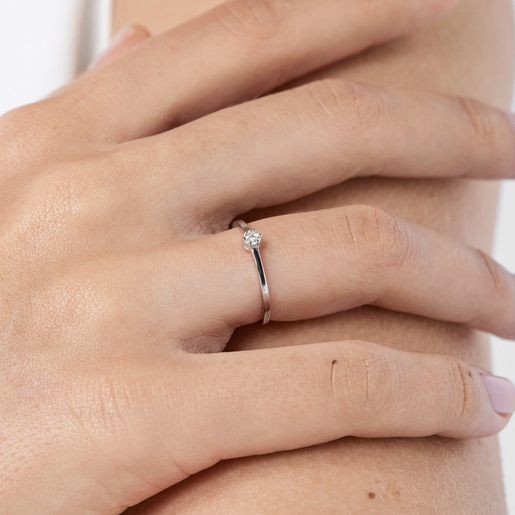 Gold TOUS Diamonds Ring with Diamond