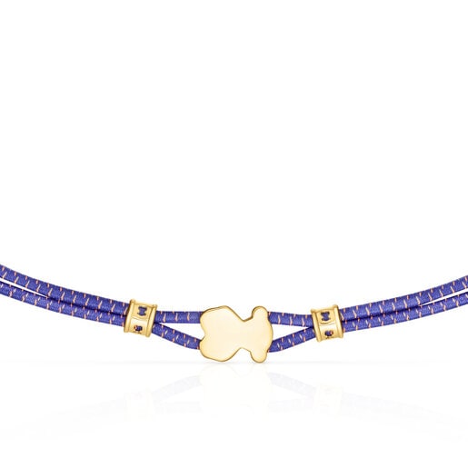 Collar elástico azul Sweet Dolls