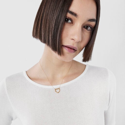 Колье с сердечком Hold Gold