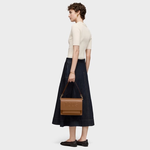 Medium camel-colored Audree Crossbody bag TOUS Brenda
