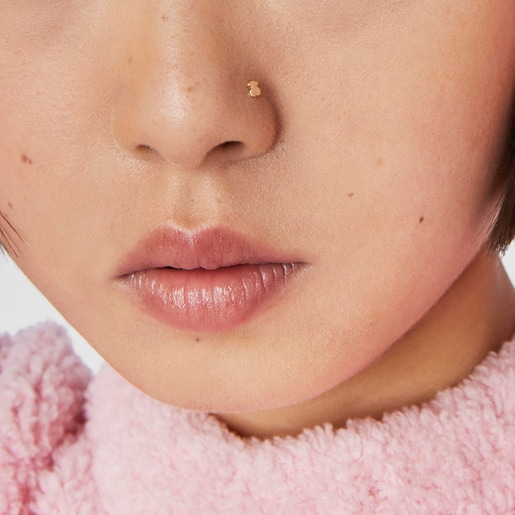 Piercing de nariz oso de oro TOUS Basics