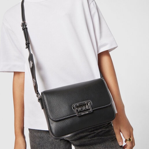 Black leather TOUS Legacy Crossbody bag