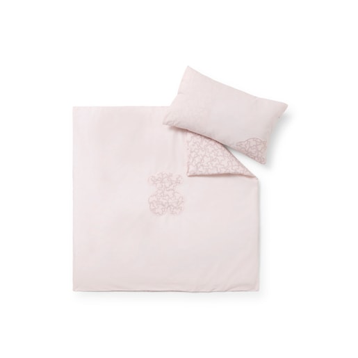Zestaw do mini łóżeczka Kaos w kolorze różowym
