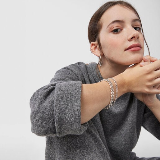 Bracelet TOUS Basics en Argent