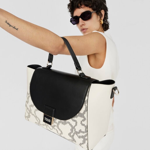 תיק אורבני Kaos Pix גדול בצבע בז'