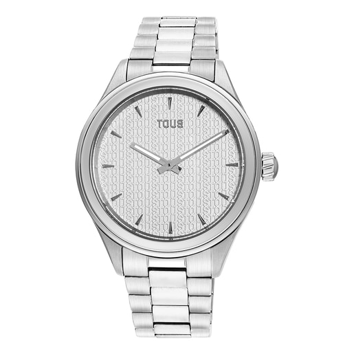 Analogue watch with steel wristband T-Logo | TOUS