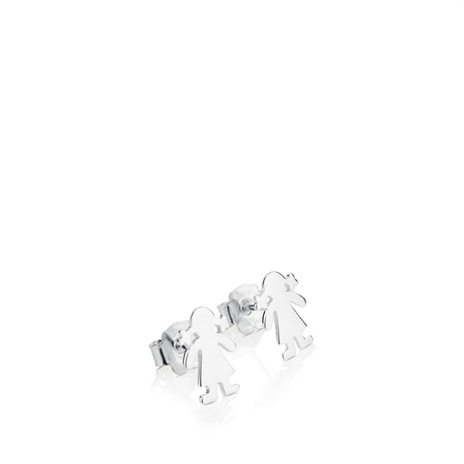 Boucles d'oreilles TOUS Basics en Argent