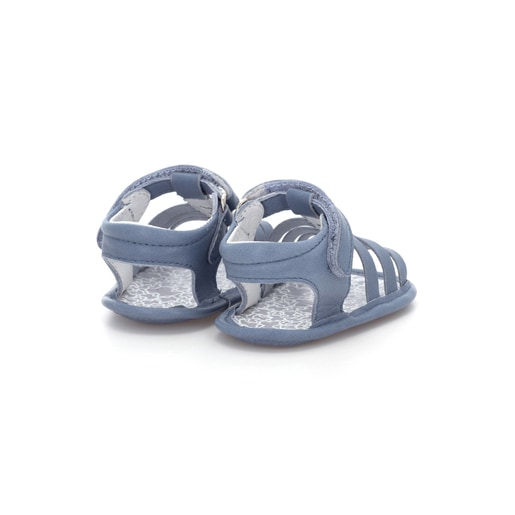 Sandálias romanas Mini Walk Nature azul