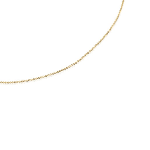 Kurze, 40 cm lange Halskette TOUS Basics aus Gold