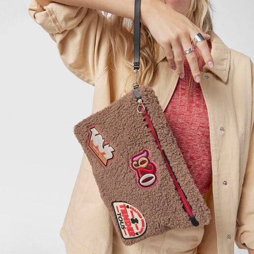 Сумка-клатч Amaya Joy цвета таупа