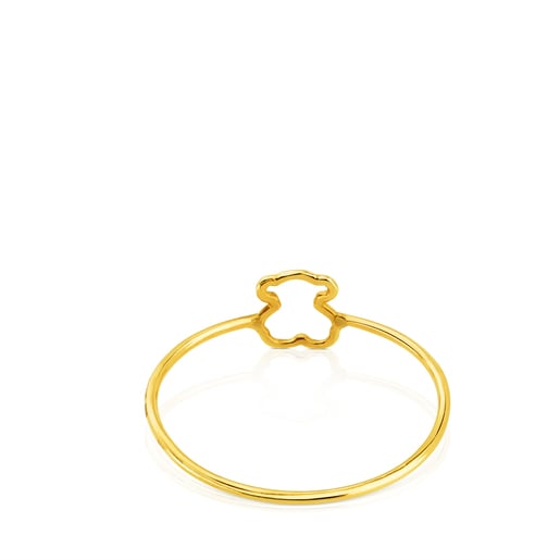 Gold Silueta Ring | TOUS