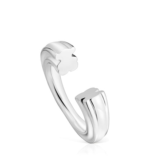 Offener Ring TOUS 1952 aus Silber mit Bärenmotiv