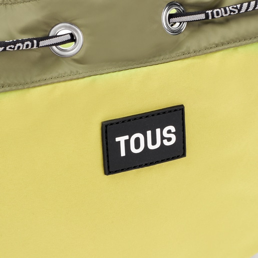 Khaki Bucket bag TOUS Carol Soft