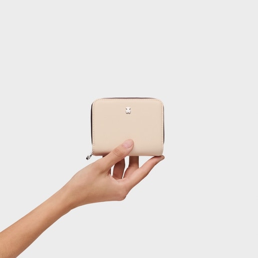 財布  New Dubai    折り財布  ベージュ・ブラウン