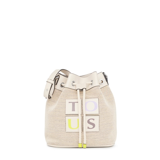 Beuteltasche TOUS Yummy in Beige