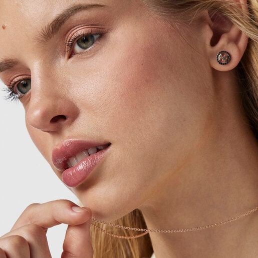 Rose Vermeil Silver TOUS Chain Necklace 45cm.