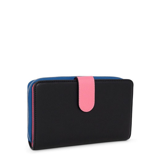 Medium black and blue New Dubai Wallet | TOUS