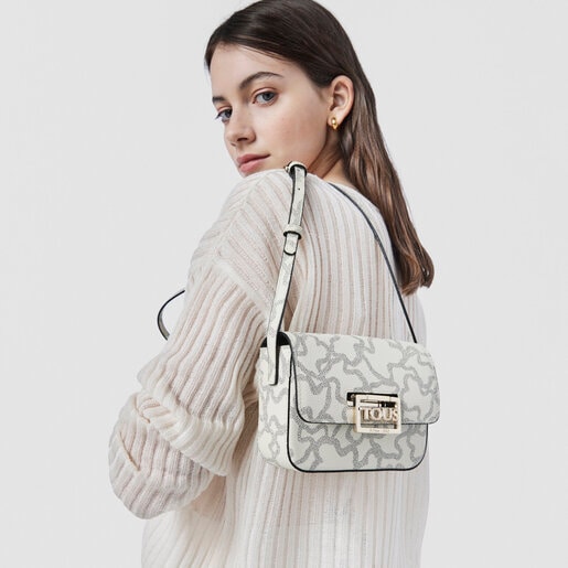 Beige Kaos Legacy Mini crossbody bag