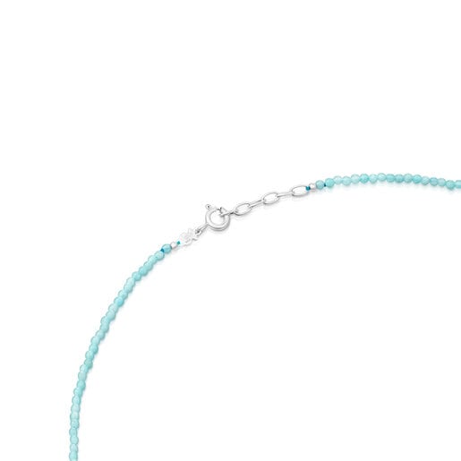 Silver and amazonite Mama Necklace TOUS Mama