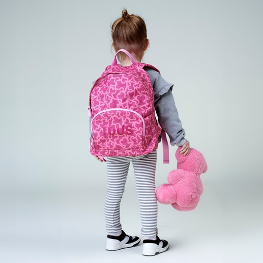 School backpack in Kaos pink