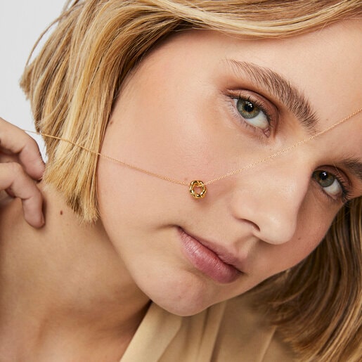 Collar de oro Twisted