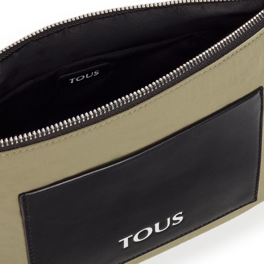 Khaki TOUS Empire Cotton Toiletry bag