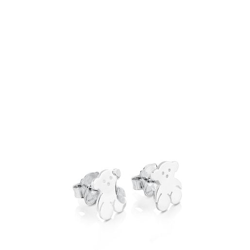 TOUS Silver TOUS Bear Earrings 1cm | Westland Mall