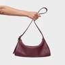 Bandolera de piel burdeos TOUS Fold