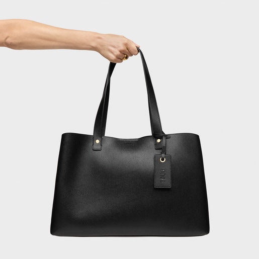 Large black City bag The Citybow