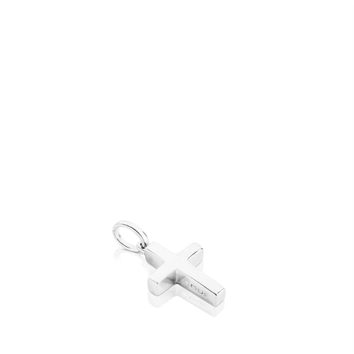 Silver TOUS Cruz Pendant