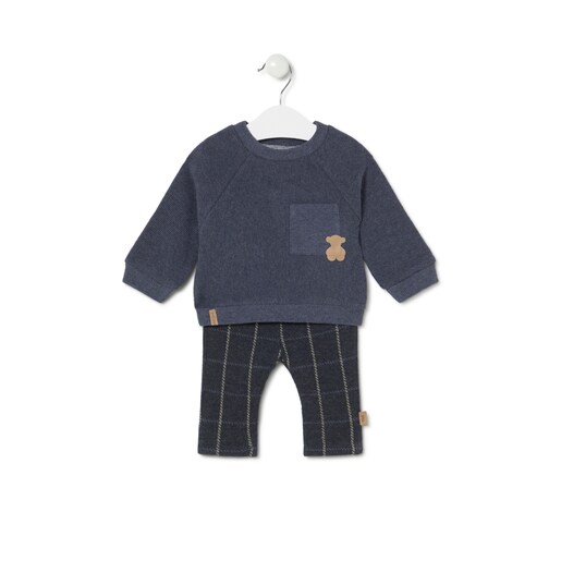 Boys outfit in Marine navy blue