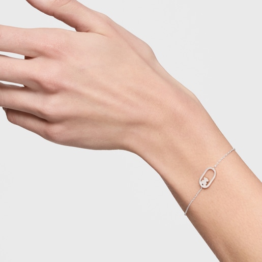 Pulsera cadena de plata Camille