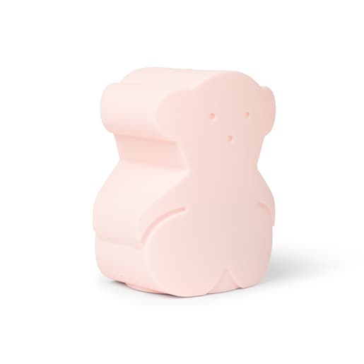 Cute bear-shaped night light in pink