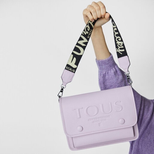 תיק צד Audree TOUS Funny בינוני בצבע סגלגל