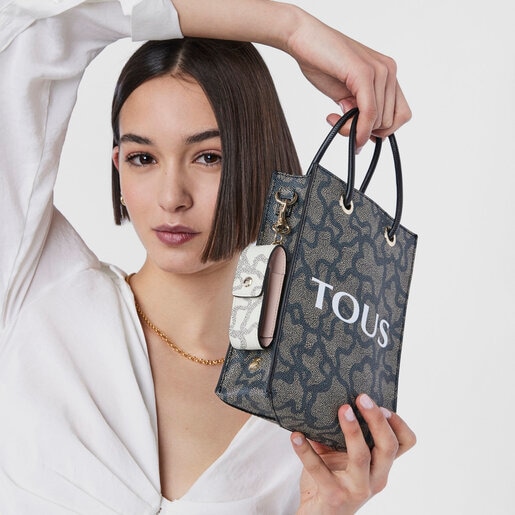 Funda colgante para pintalabios beige Kaos Legacy