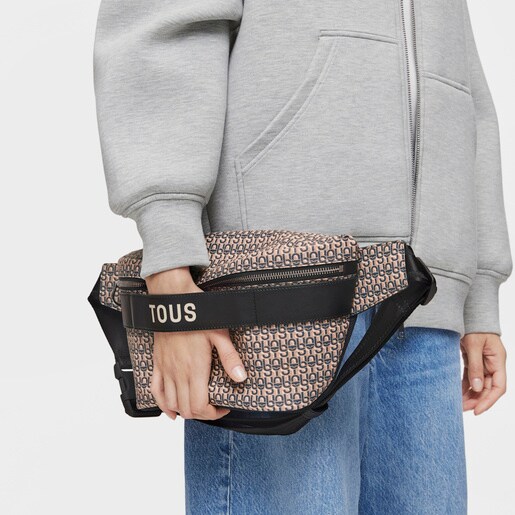 Riñonera gris oscuro TOUS MANIFESTO
