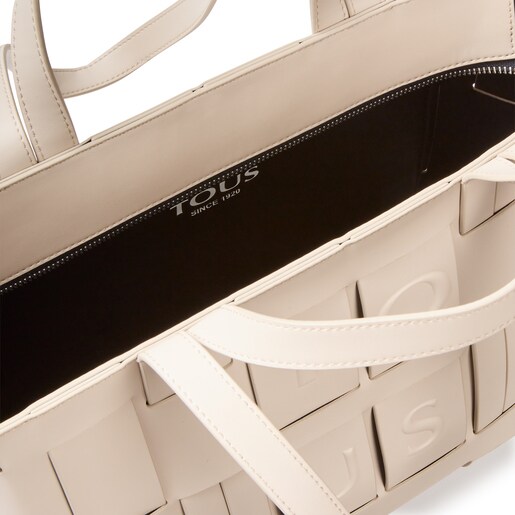 Cabas TOUS Damas beige et noir