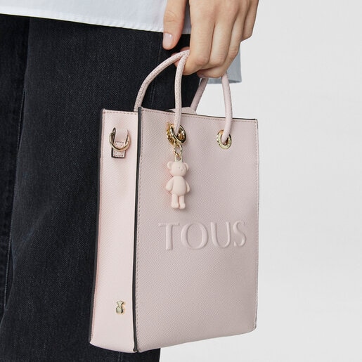 Mini pink TOUS Pop Handbag