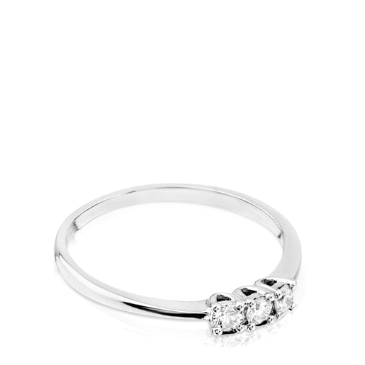 Anillo TOUS Brillants de Oro blanco con Diamantes